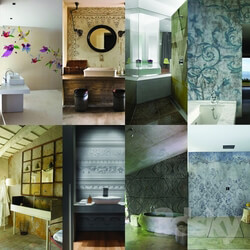 Wall covering - Wall_deco - Wet System Collection Pack 2 