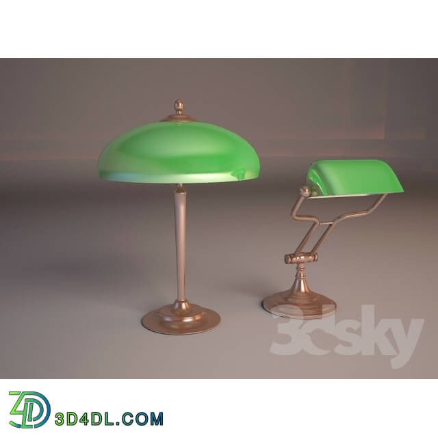 Table lamp - bibliotekarskie lamps