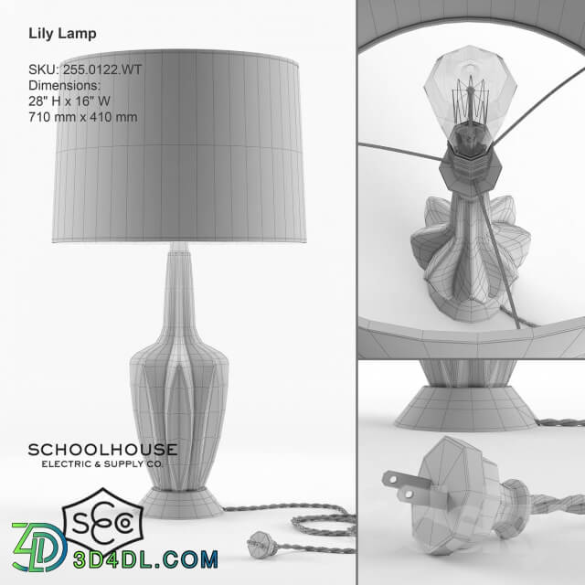 Table lamp - Schoolhouse Electric - Lily Lamp
