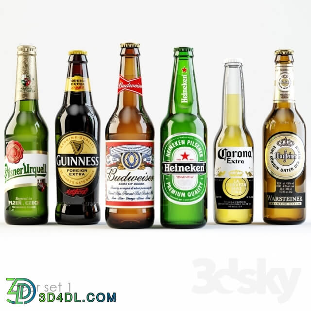 Food and drinks - Bottles of beer 1