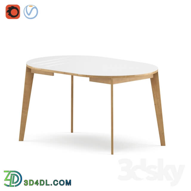 Table - Table Scandi extendable