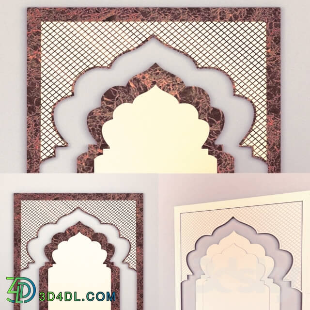 Decorative plaster - arch