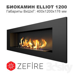 Fireplace - OM Biofireplace Elliot 1200 _Zefire_ 
