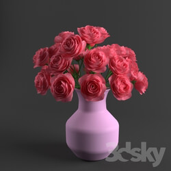 Bouquet - pink rose 