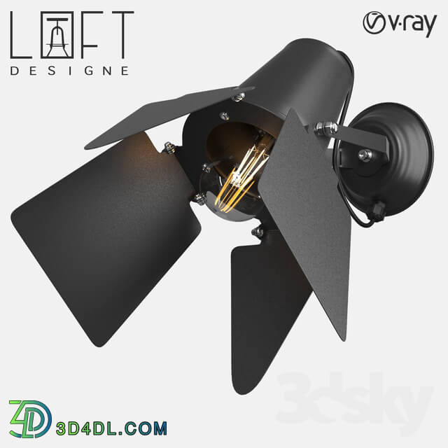 Wall light - Sconce LoftDesigne 7618 model