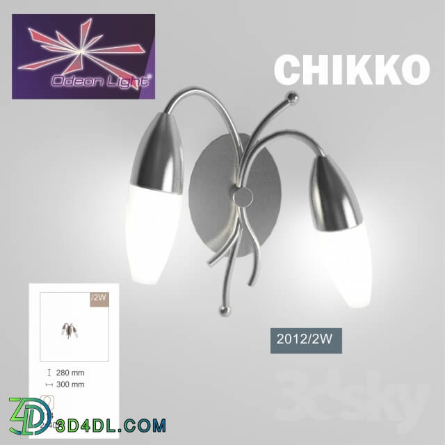 Wall light - ODEON LIGHT _ CHIKKO 2012-2W