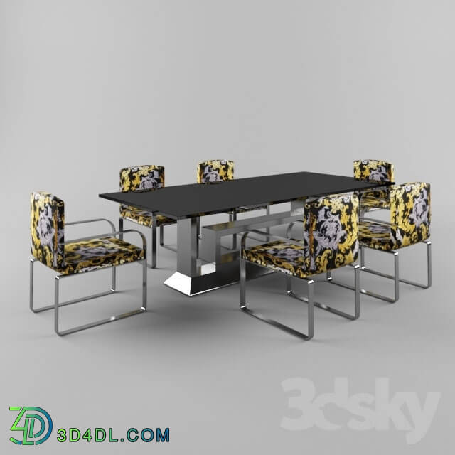 Table _ Chair - Versace