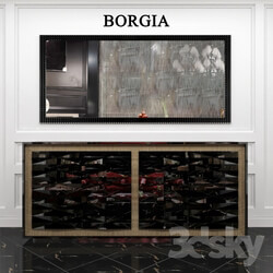 Sideboard _ Chest of drawer - Borgia comoda 