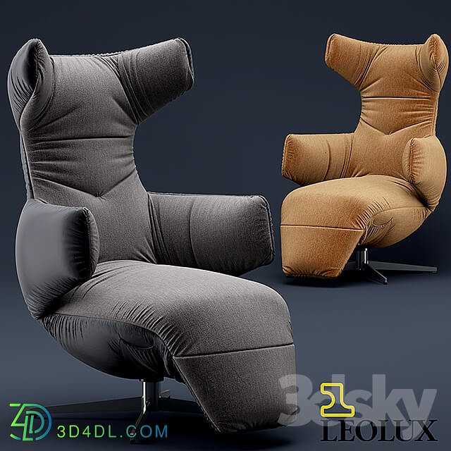 Arm chair - Armchair leolux SAPHIRA