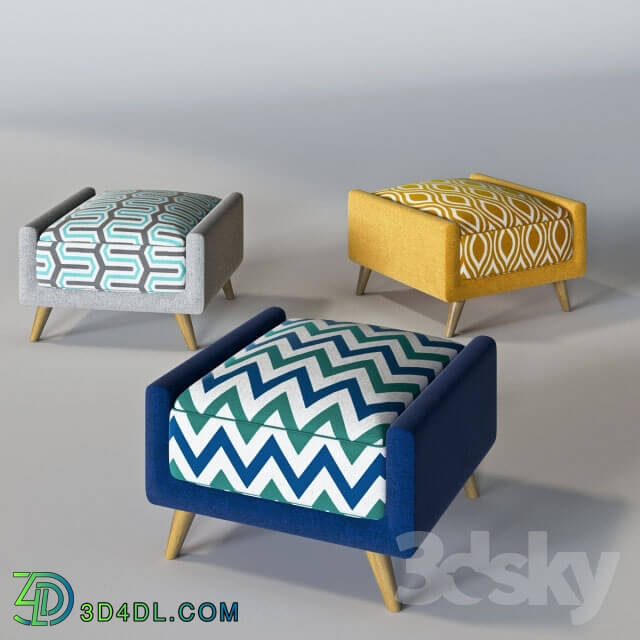 Other soft seating - Square ottomans