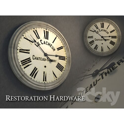 Other decorative objects - Restoration Hardware Chateau Thierry Clock 