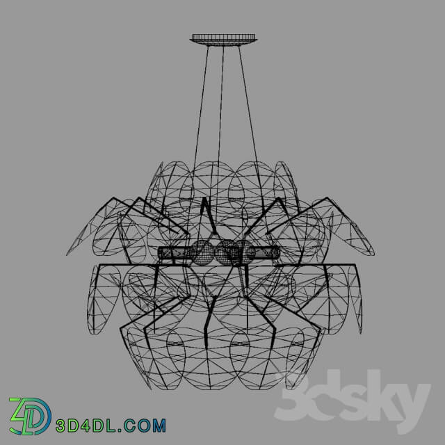 Ceiling light - The lamp hanging from Mondstein C4 Artpole