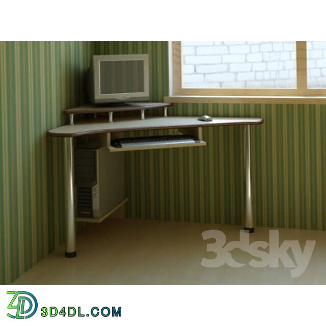 Table - Corner computer desk