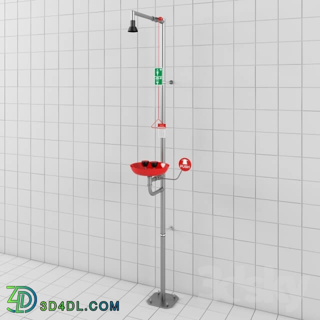 Faucet - Industrial safety shower