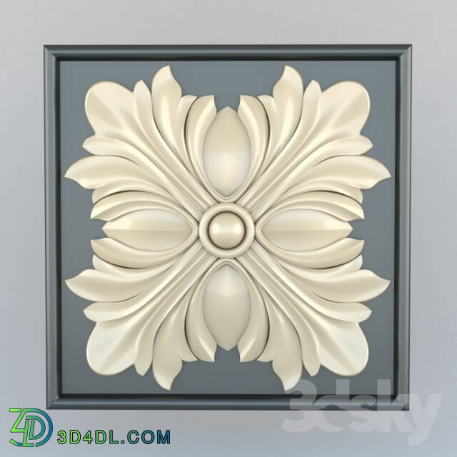 Decorative plaster - decorative rosettes