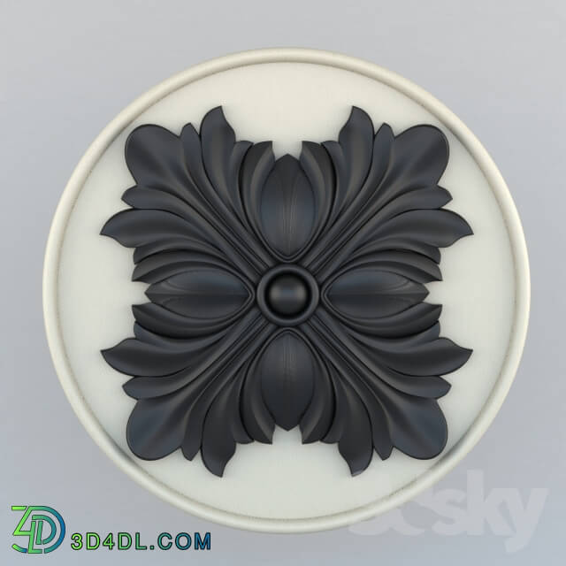 Decorative plaster - decorative rosettes