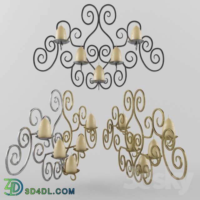 Wall light - candle lamp