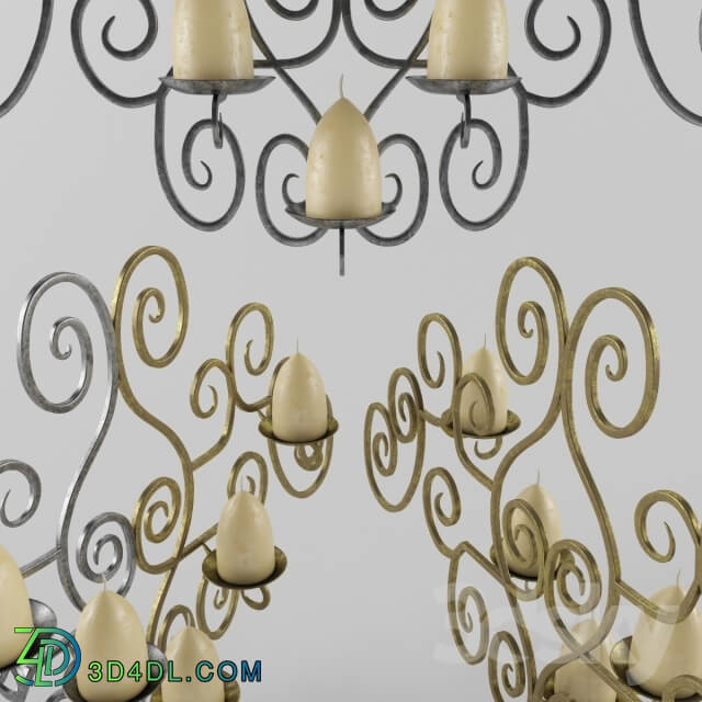 Wall light - candle lamp