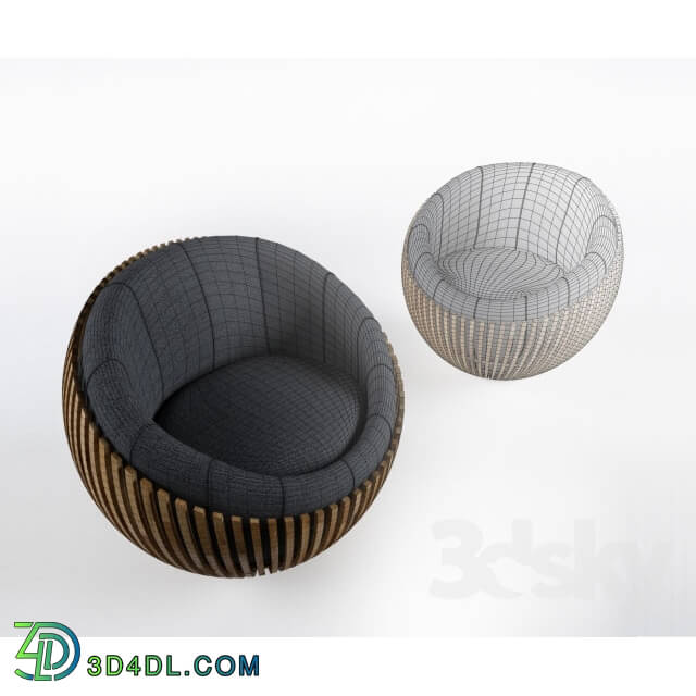 Arm chair - ATTRACTIVE ROUND CHAIR