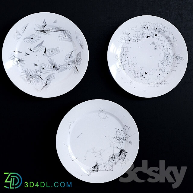 Other decorative objects - Decorative plates set2