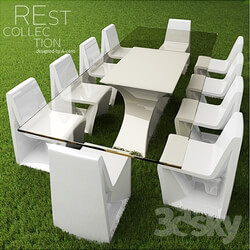 Table _ Chair - Garden furniture REst collection 