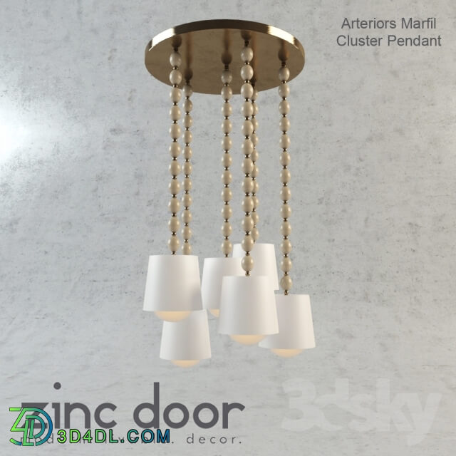 Ceiling light - Arteriors Marfil Cluster Pendant