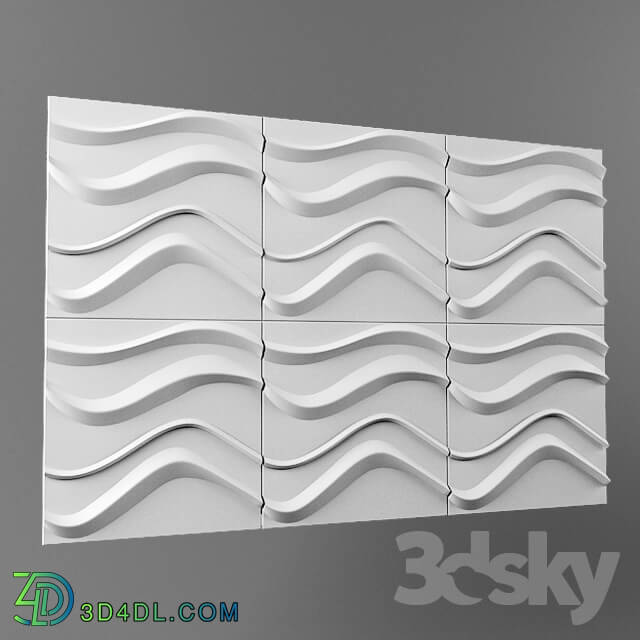 Other decorative objects - 3d bamboo panel