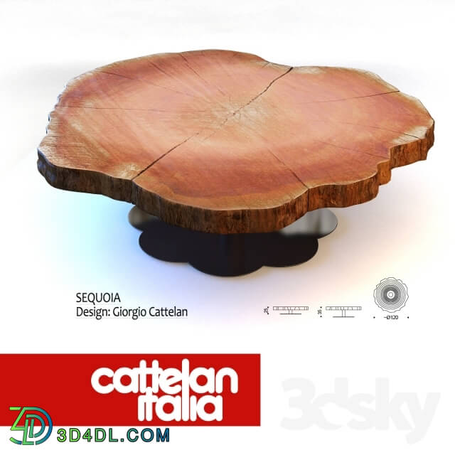 Table - Cattelan sequoia