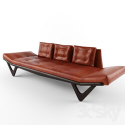 Sofa - Leather sofa 