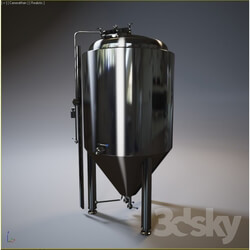 Restaurant - Beer fermentation and afterfermentation UNI Tank-tank 