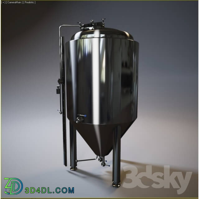 Restaurant - Beer fermentation and afterfermentation UNI Tank-tank