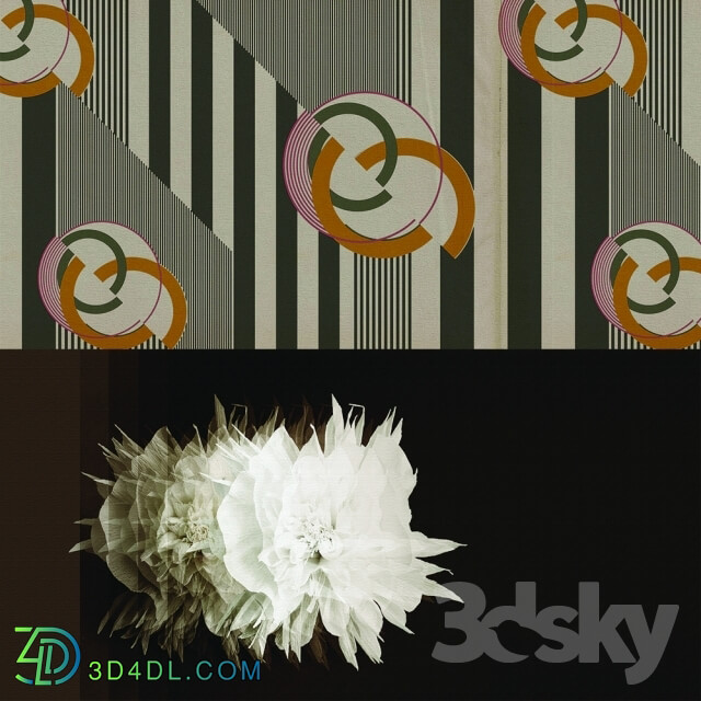 Wall covering - Wall_deco - Contemporary Wallpaper Pack 2
