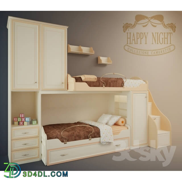 Bed - Ferretti _ happy night