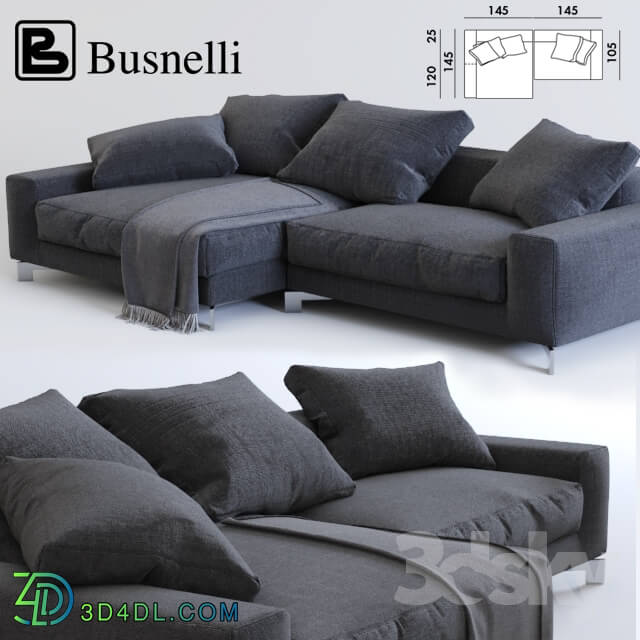 Sofa - Corner sofa Busnelli