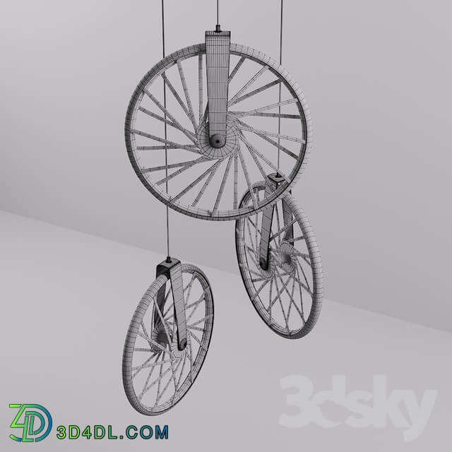 Ceiling light - Bicycle - KareDesign