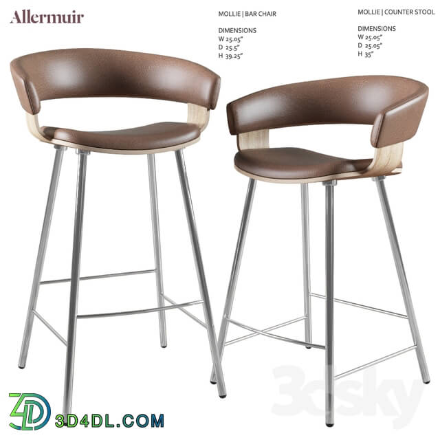 Chair - Barstool and Counter Stool Mollie Allermuir