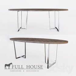 Table - Dining table oval FULL HOUSE OM 