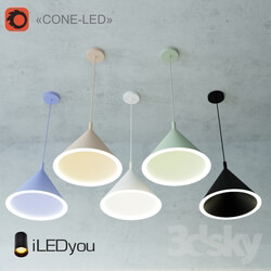 Ceiling light - CONE LED Suspension Lamp 