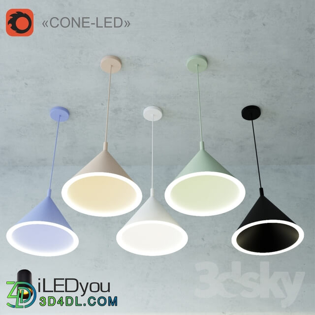 Ceiling light - CONE LED Suspension Lamp