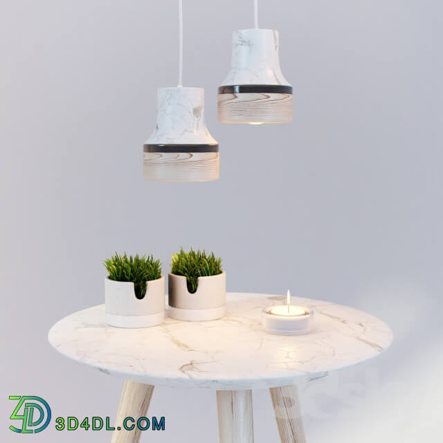 Ceiling light - Lamp and table decor and Dodo