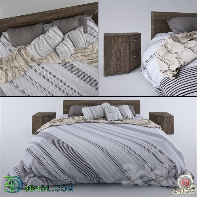 Bed - modern bed