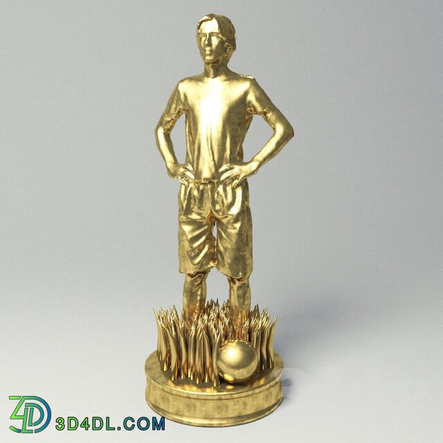 Sculpture - figurine football