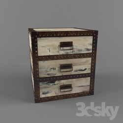 Sideboard _ Chest of drawer - Blanc d_ivoire 