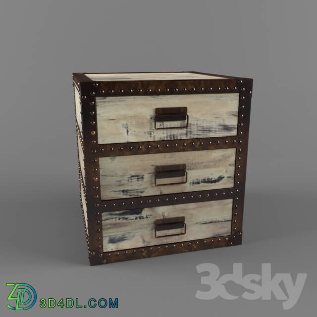 Sideboard _ Chest of drawer - Blanc d_ivoire