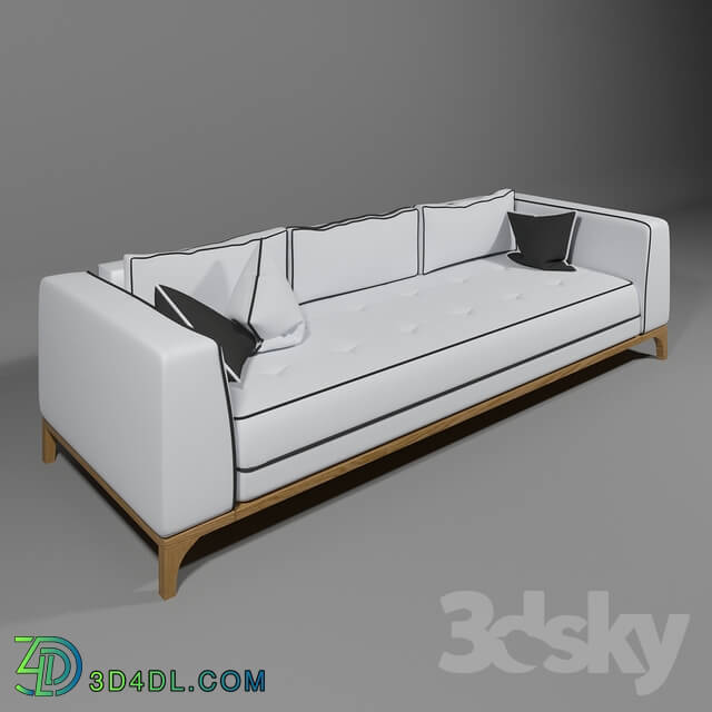 Sofa - The Oulu sofa is straight.