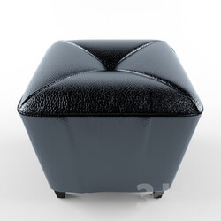 Other soft seating - Leather pouf 