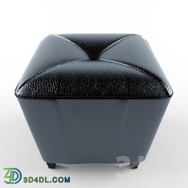 Other soft seating - Leather pouf