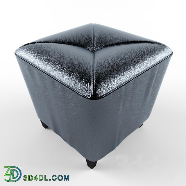 Other soft seating - Leather pouf