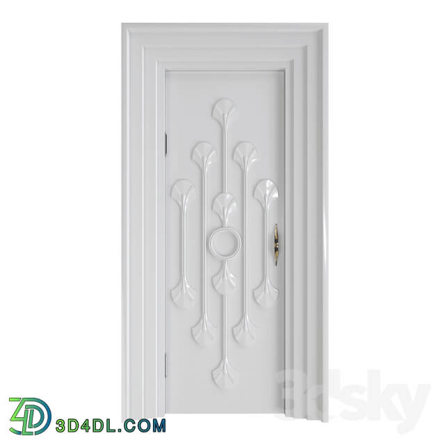 Decorative plaster - Door decoration RODECOR Lalique 76431AR