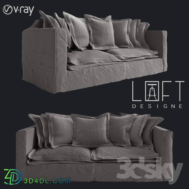 Sofa - Sofa LoftDesigne 2966 model